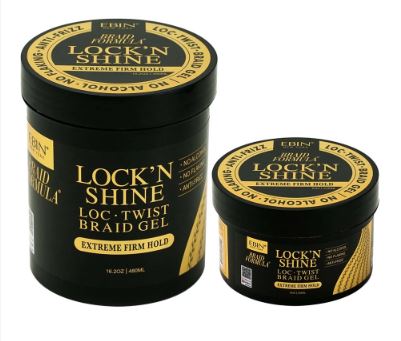 EBIN Braid Formula Lock'n Shine Twist Braid Gel (Extreme Firm Hold)
