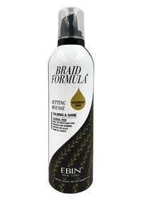 Thumbnail for EBIN NEW YORK Braid Formula Setting Mousse Claming & Shine- Rosemary Mint+Biotin (12.49 oz)
Sareya Beauty Supply Store in Calgary Alberta Canada