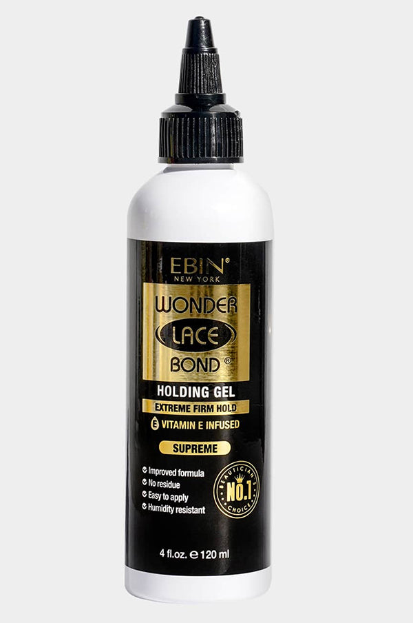 EBIN WONDER LACE BOND HOLDING GEL- Extreme Firm Hold -Supreme ( 4 oz)