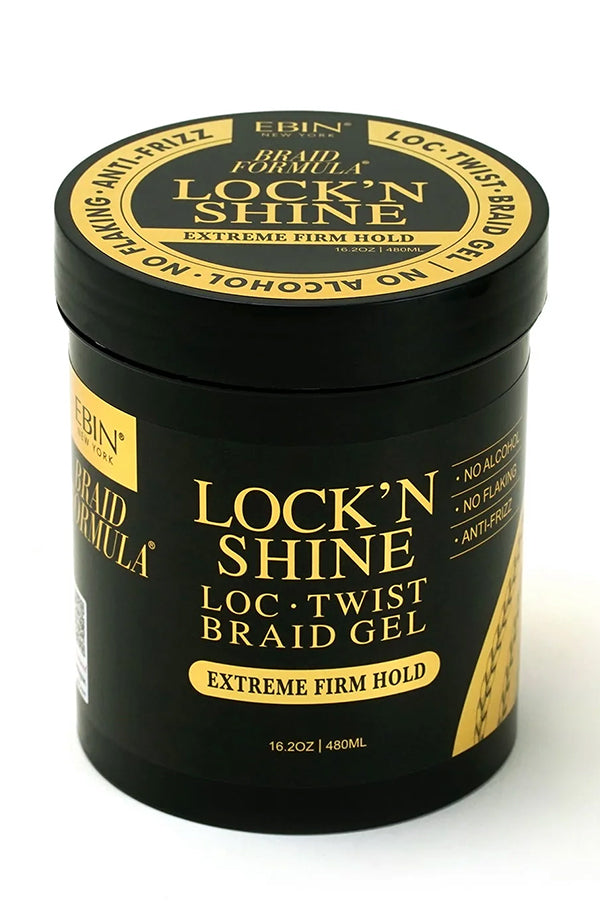 EBIN BRAID FORMULA LOCK'N SHINE LOC. TWIST BRAID GEL ( EXTREME FIRM HOLD)