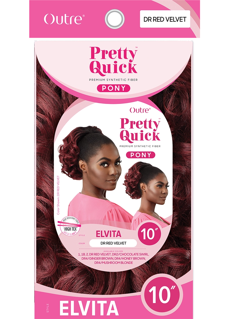 OUTRE PRETTY QUICK DRAWSTRING PONYTAIL ELVITA, BOX