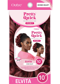 Thumbnail for OUTRE PRETTY QUICK DRAWSTRING PONYTAIL ELVITA, BOX