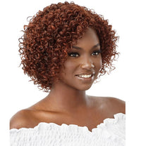 Thumbnail for OUTRE SYNTHETIC HD LACE FRONT EVERYWEAR WIG - EVERY22, SIDE VIEW BROWN