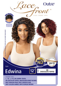 Thumbnail for OUTRE SYNTHETIC LACEFRONT WIG - EDWINA