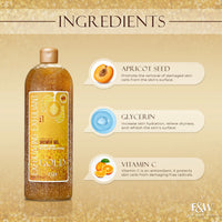 Thumbnail for FAIR & WHITE  Gold Exfoliating Shower Gel Precious Scrub(940 ML), Sareya Beauty Supply store in calgary Alberta Canada
