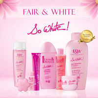 Thumbnail for FAIR & WHITE So White Refreshing Brightening Body Wash - 1000ml / 33.8 fl oz - Daily Moisturizing Skin Shower Gel, with Pomegranate & Melon Extracts- bundle