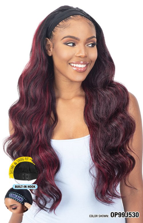 SHAKE-N-GO FREETRESS EQUAL Headband Full Cap Wig-ETERNAL