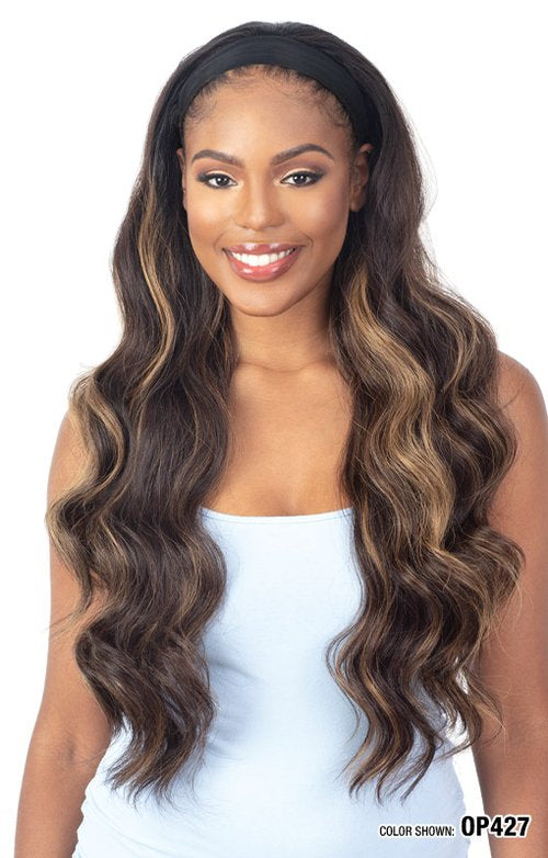 SHAKE-N-GO FREETRESS EQUAL Headband Full Cap Wig-ETERNAL