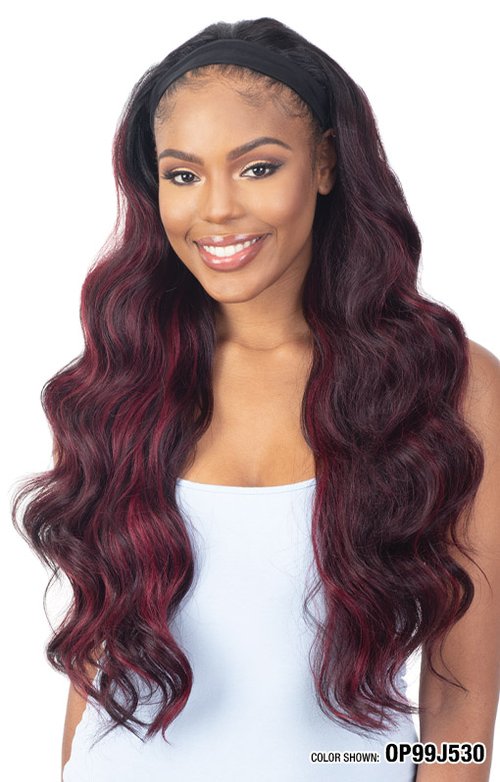 SHAKE-N-GO FREETRESS EQUAL Headband Full Cap Wig-ETERNAL