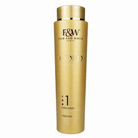 Thumbnail for A bottle of F&W GOLD AHA BRIGHTENING LOTION, which is a skin care product.