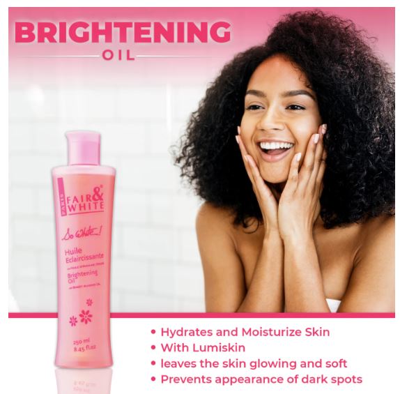 Fair and White So White! Brightening Oil with Vitamin E 250 ml
sareya Beauty 