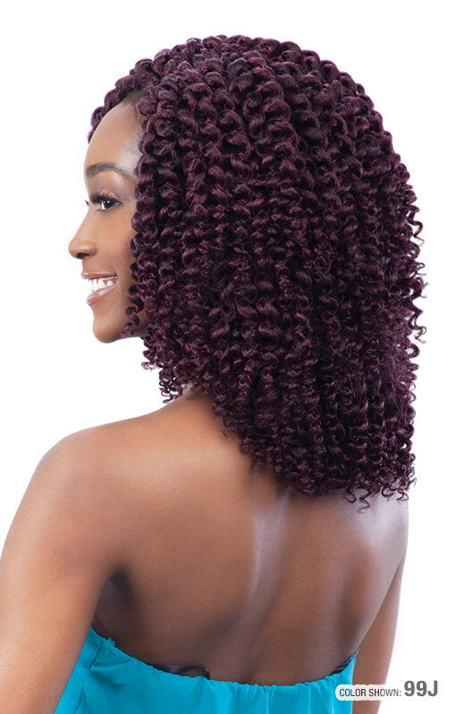 MODEL MODEL CROCHET BRAID  SPIRAL WAND CURL