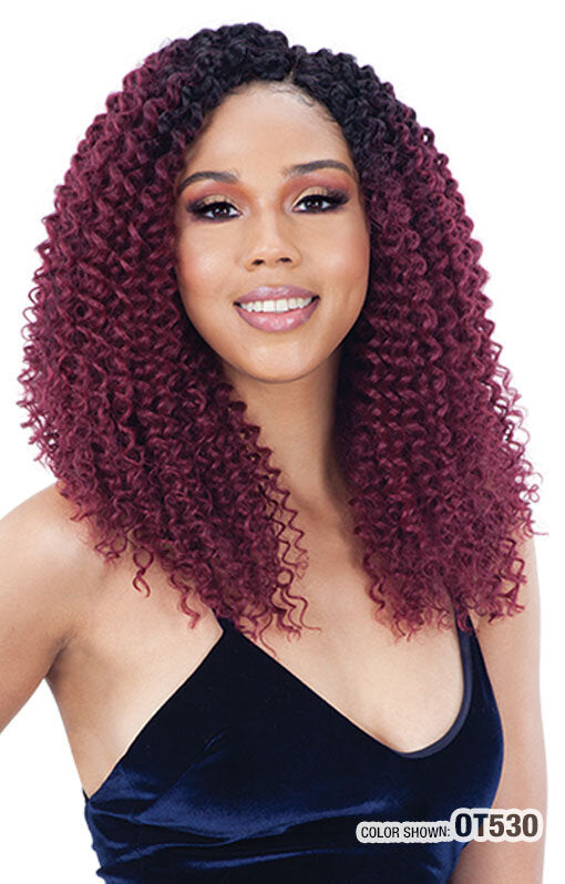 MODEL MODEL Crochet Glance Braid 3X Water Curl 14"