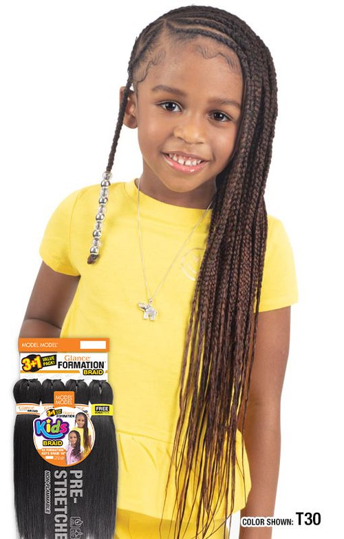 MODEL MODEL 4X FORMATION KID'S BRAID 16"- BRAIDED WITH PACK