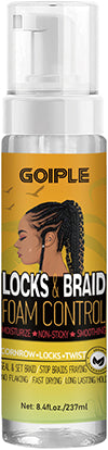 GOIPLE Lock Braid Foam Control Braiding Mousse -8.4 oz, Sareya Beauty Supply Store in Calgary Alberta Canada