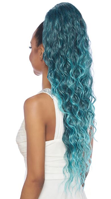 HARLEM 125 Samba 154 Drawstring Ponytail V Shaped Straight 28" Sareya Beauty Supply store in calgary Alberta Canada 