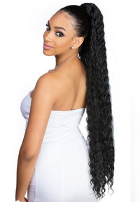Thumbnail for HARLEM 125 Samba Drawstring Ponytail Crimp Curl 36