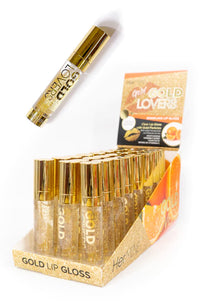 Thumbnail for HERMINE GOLD LOVERS SPARKLING LIP GLOSS-VITAMIN C