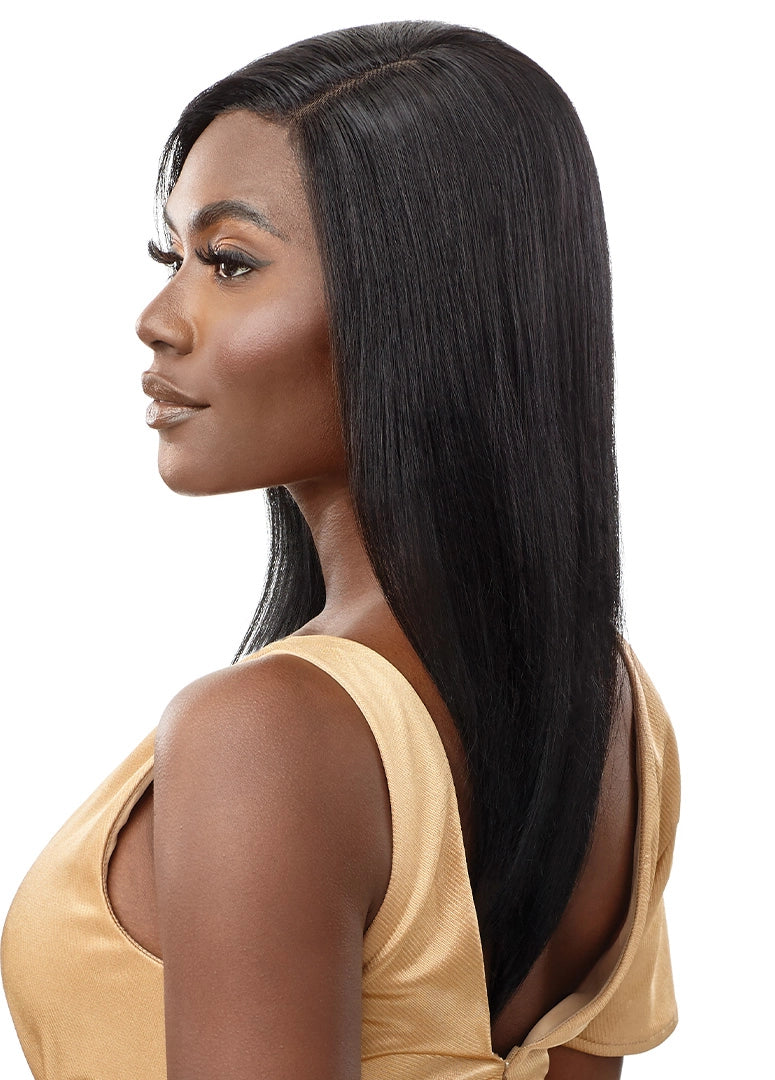 OUTRE MYTRESSES GOLD LABEL LACE FRONT WIG HUMAN HAIR - CHARMAINE, SIDE BACK