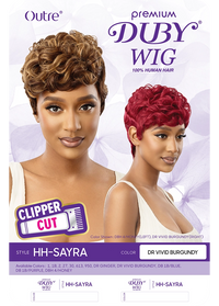 Thumbnail for OUTRE DUBY WIG CLIPPER CUT HUMAN HAIR- SAYRA, LABEL