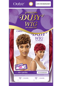 Thumbnail for OUTRE DUBY WIG CLIPPER CUT HUMAN HAIR- SAYRA, BOX