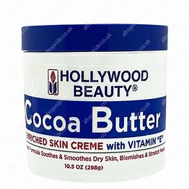 HOLLYWOOD BEAUTY Cocoa Butter Enriched Skin Creme , Sareya Beauty Supply Store in Calgary Alberta Canada 