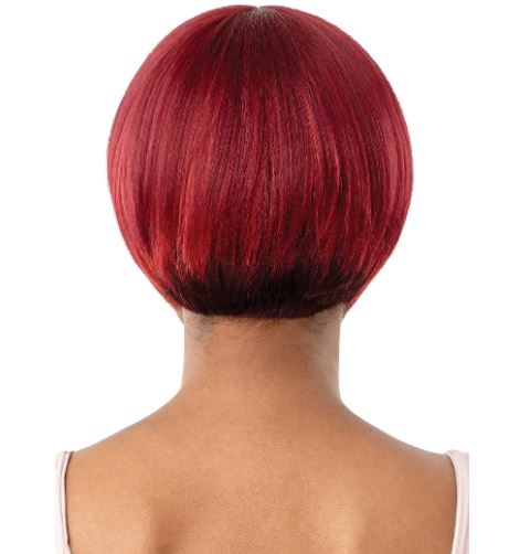 OUTRE FULL SYNTHETIC WIG WIGPOP -HONEY, BACK VIEW