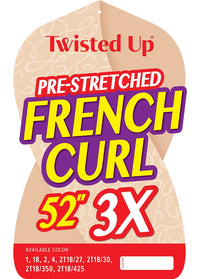 Thumbnail for OUTRE TWISTED UP-DIY PRE- STRETCHED 3X BRAID FRENCH CURL 52