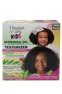 Thumbnail for HAWAIIAN SILKY KIDS MORINGA OIL &SHEA TEXTURIZER KIT (TWIN PACK)