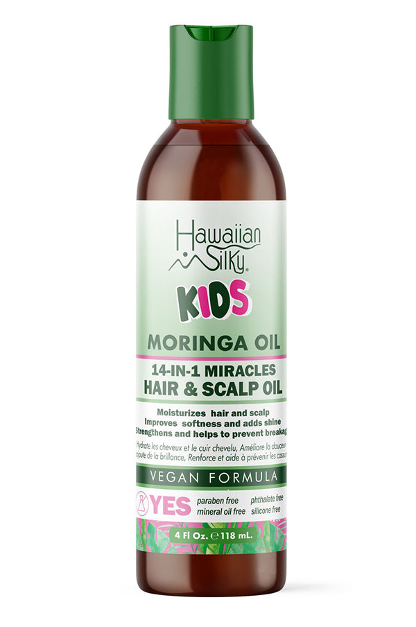 HAWAIIAN SILKY Kids Moringa Oil Hair & Scalp Oil (4oz)