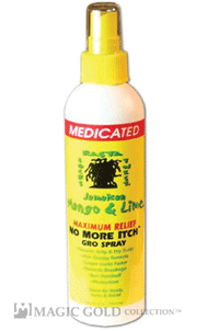 Thumbnail for JAMAICAN MANGO & LIME Medicated No More Itch Gro Spray (8oz), Sareya Beauty Supply Store in Calgary Alberta Canada