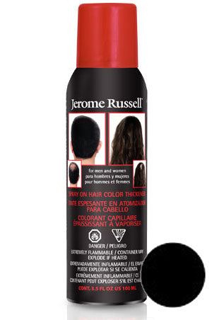 JEROME RUSSELL SPRAY ON HAIR COLOR THICKENER