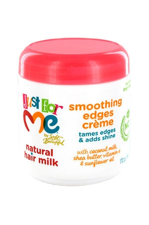 JUST FOR ME NATURAL HAIR MILK SMOOTHING EDGES CREME - 4 OZ