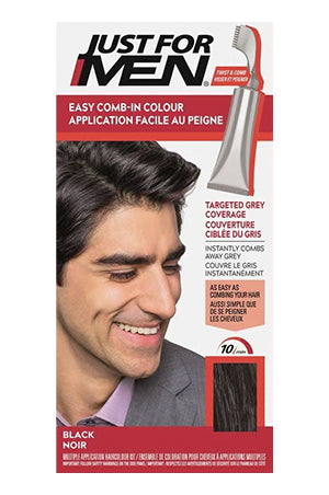 JUST FOR MEN  HAIR EASY COMB- IN COLOR