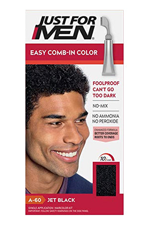 JUST FOR MEN  HAIR EASY COMB- IN COLOR