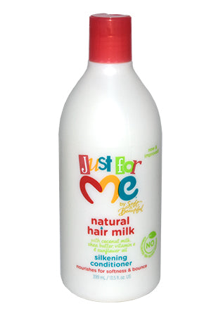 JUST FOR ME Hair Milk Silkening Conditioner(13.5oz), Sareya Beauty Supply store 