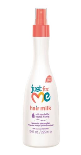 JUST FOR ME Natural Hair Milk Leave-In Detangler (10oz), Sareya Beauty Supply Store in Calgary Alberta Canada