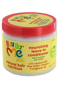 Thumbnail for JUST FOR ME Natural Hair Nutrition Nourishing Leave-In Conditioner (16oz), Sareya Beauty supply store