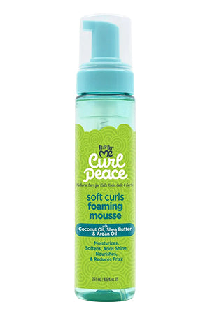 JUST FOR ME CURL PEACE SOFT CURLS FOAMING MOUSSE - 8.5 OZ