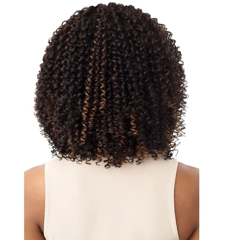 OUTRE SYNTHETIC FULL WIG WIGPOP - KADIE, BACK VIEW