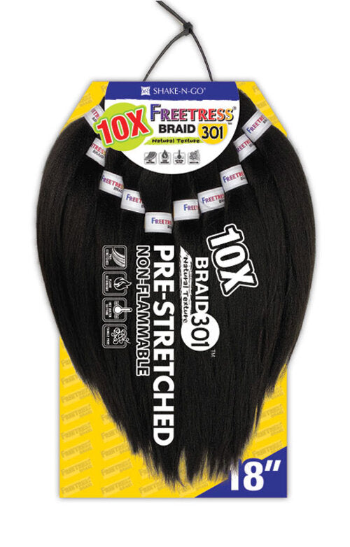 SHAKE N GO FREETRESS 10X BRAID 301 18" FULL PACK