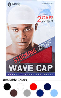 Thumbnail for KING. J STOCKING WAVE CAP (2pc)