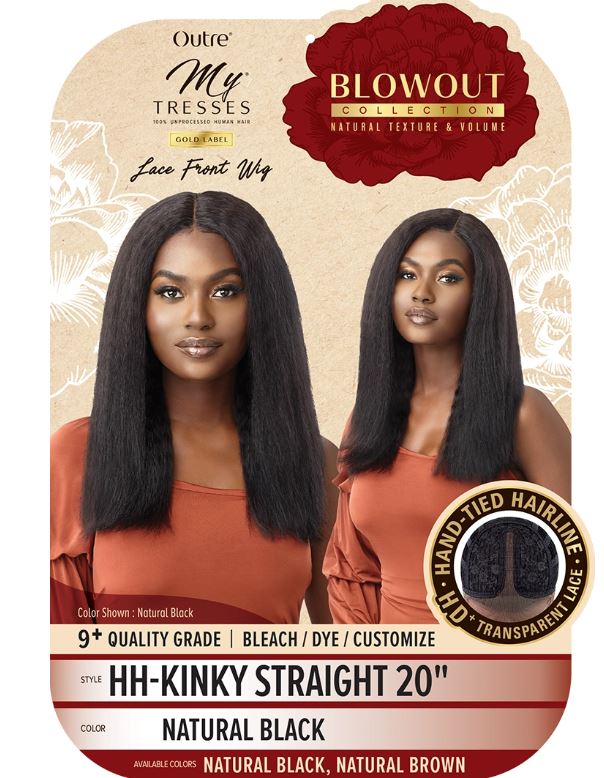 OUTRE MYTRESSES GOLD BLOWOUT COLLECTION-HH-KINKY STRAIGHT 20"