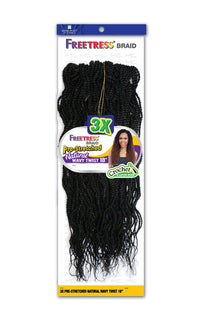 Thumbnail for SHAKE N GO FREETRESS 3X PRE-STRETCHED NATURAL WAVY TWIST 18