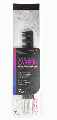 Thumbnail for KMS Carbon metal teasing comb packaging on a white background