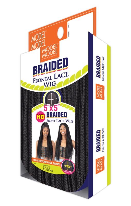 MODEL MODEL PRE-STRETCHED BOX BRAID LACE WIG