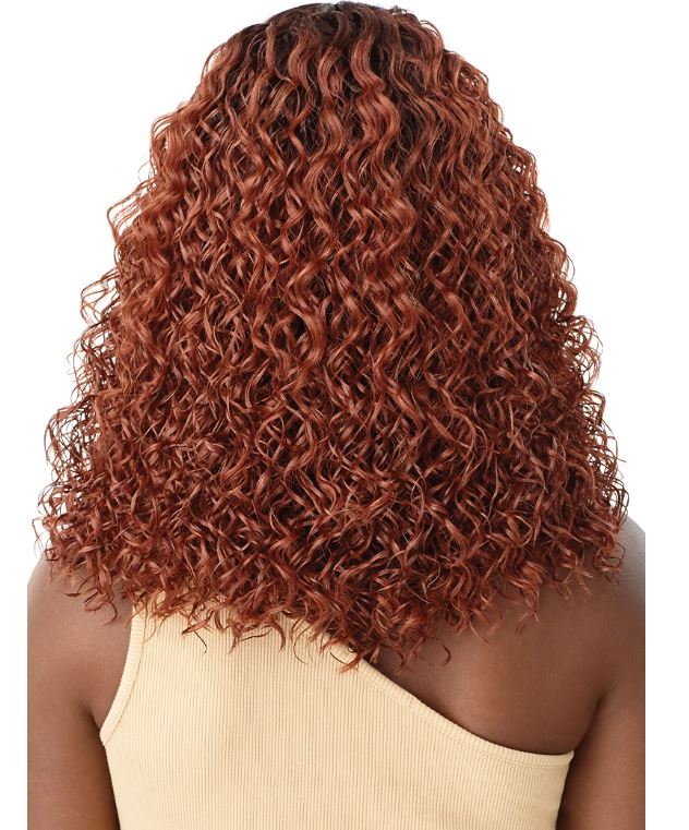 OUTRE  LACE FRONT DELUXE WIG - LILIAN BACK VIEW