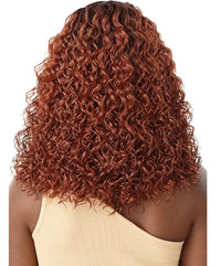 Thumbnail for OUTRE  LACE FRONT DELUXE WIG - LILIAN BACK VIEW