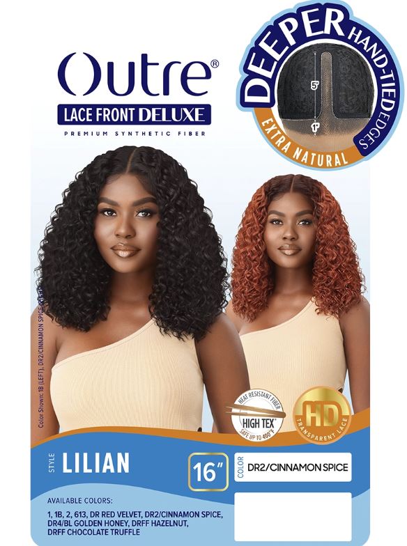 OUTRE  LACE FRONT DELUXE WIG - LILIAN BOX 