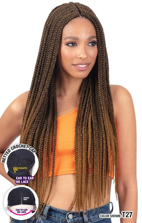 MODEL MODEL LACE FRONT BRAIDED WIG KLIO